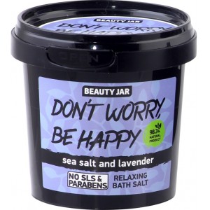 Beauty Jar DON’T WORRY, BE HAPPY - atpalaiduojanti druska voniai 200 g